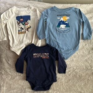 Adventure Kids One Piece Set - Blue, White, Navy